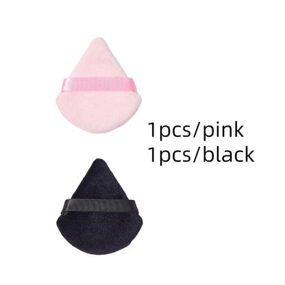 Colorful Triangle Makeup Puff Cosmetic Powder Pufff Makeup Sponge Puff Dry Use Women Smooth Beauty Washable Face Makeup Tool New