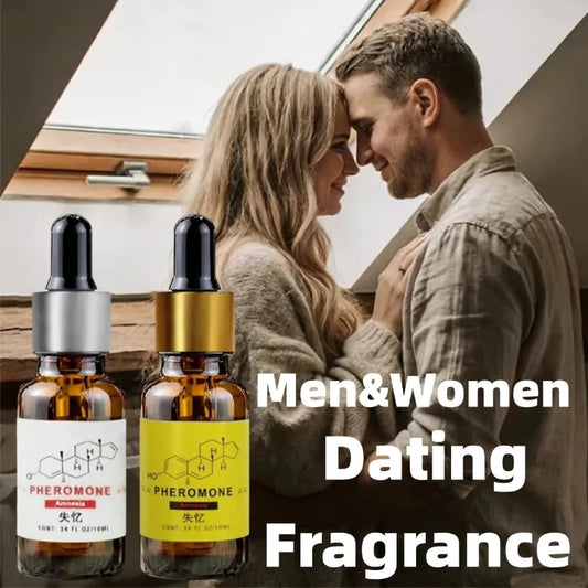 Men & Women Dating Fragrance essential oil,Long Lasting Attractiveness Enhanced Fragrance, Rich Layered Scent Lasts All Day