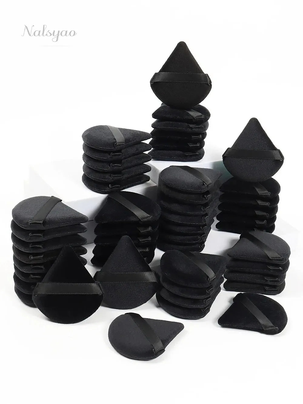 Velvet Triangle Makeup Sponge Soft Foundation Blender Puff Face Powder Puff Cosmetic Mixer Beauty