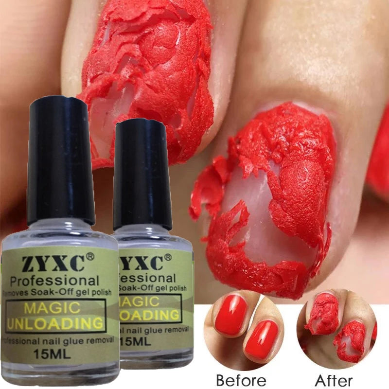 15ml Magic Nail Gel Polish Remover Burst Nail Gel Soak Off Manicure Tool Semi Permanent Varnish Polish Remover Gel Magic Burst #