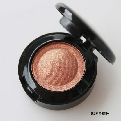 Fashion Nude Eyeshadow Makeup Matte Shimmer Eye Shadow Palette Make Up Glitter Eyeshadow With Brush Mirror 133#