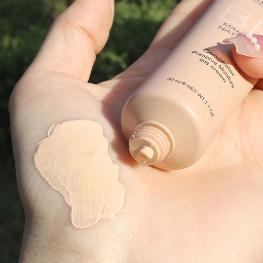 4 Colors BB Cream Isolation Cream Liquid Foundation Moisturizing Oil Control Long Lasting Makeup Waterproof Natural Face Primer