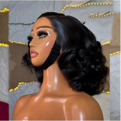 Loose Body Wave Chocolate Brown 4x4 5x5 HD Lace Frontal Bob Wigs Human Hair PrePlucked Brazilian Colored Human Hair Wigs 250%