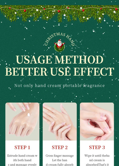 5pcs/Set Christmas Gifts Hand Cream Sets Moisturizing Refreshing Handcream Nourishing Beauty Hands Creams Skin Care Products
