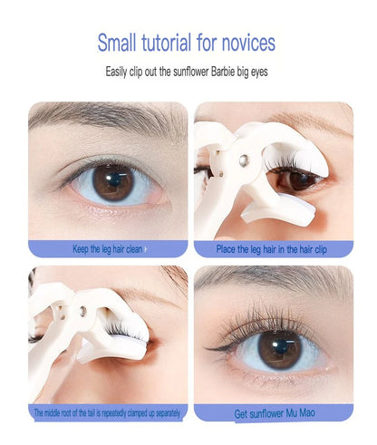 XIXI Bezel-Free Wide-Angle Eyelash Curler for Permanent Styling No Flesh Swelling Beginner-Friendly Eyelash Curler