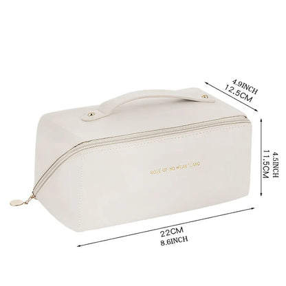 New Arrival Large Capacity Makeup Bag for Women, Perfect for Daily Storage and Travel, Simple and Elegant Design Travel Bags