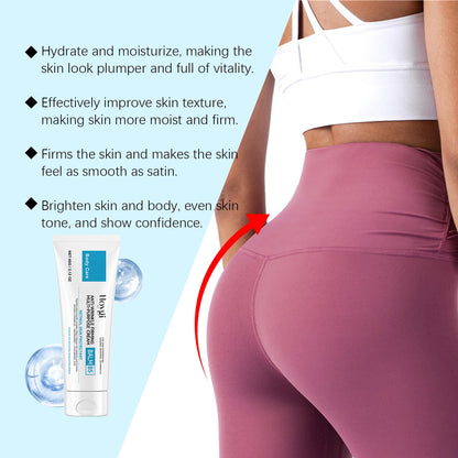 Retinol Body Butter Cream Anti Wrinkle Firming Moisturizer for Sagging Skin Deep Hydration Stretch Marks Vitamin B5 All Skin 60g