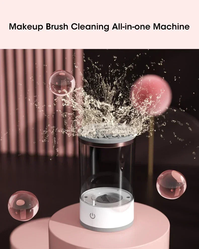3 In 1 USB Electric Makeup Brush Cleaner Portable Makeup Brushes Lazy Cleaning Brush Tool Automatic Makeup Brush Cleaning