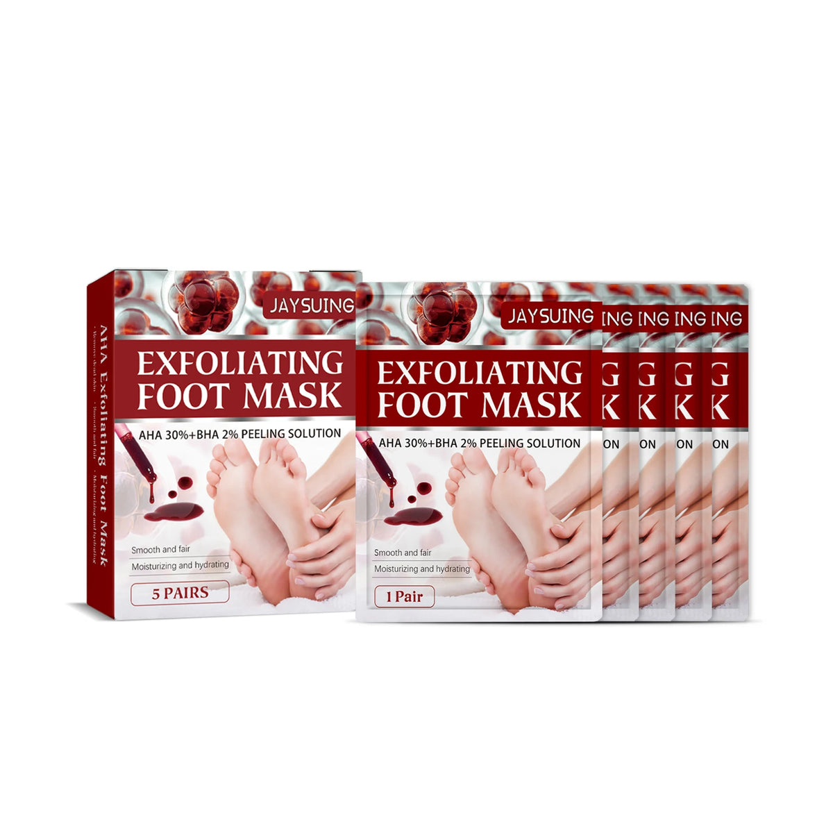 Foot Exfoliating Foot Mask Exfoliating Dead Skin Makeup Remover Foot Mask Exfoliating Foot Care Tool Moisturizing