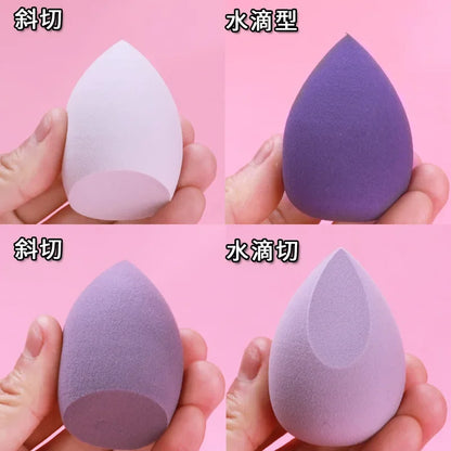 4/12Pcs Beauty Egg Makeup Blender Cosmetic Puff Makeup Sponge Cushion Foundation Powder Sponge Beauty Tool Women Make Up