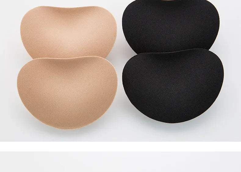 Chest Push Up Sticky Bra Thicker Sponge Bra Pads Breast Lift Up Enhancer Silicone Removeable Inserts Swimsuit Invisible Bra