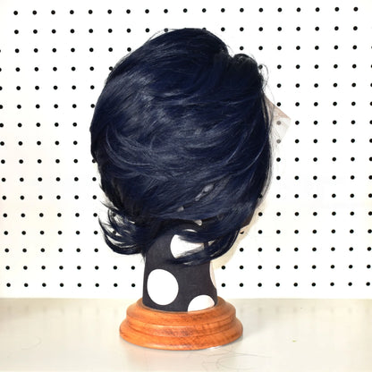 613 Blonde Short Bob Straight Wig for Man 8 Inch 13*4 Synthetic Lace Wigs 150% Density with Heat Resistant Fiber Hair Wig