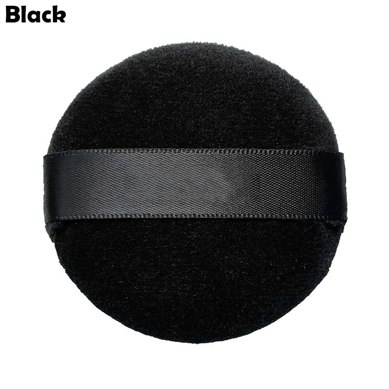 5Pcs Round Makeup Sponges Cosmetic Tools Soft Velvet Concealer Powder Puff Blender Sponges Facial Foundation Make Up Accessories