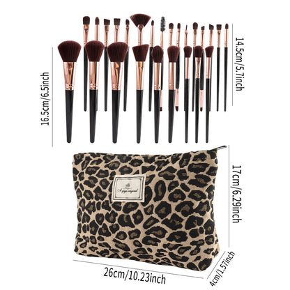 47Pcs Professional Makeup Brushes Set Beauty Tools Kit Portable Travel Cosmetic Bag Puff Toiletry Makeup Accessories Set