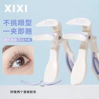 XIXI Bezel-Free Wide-Angle Eyelash Curler for Permanent Styling No Flesh Swelling Beginner-Friendly Eyelash Curler