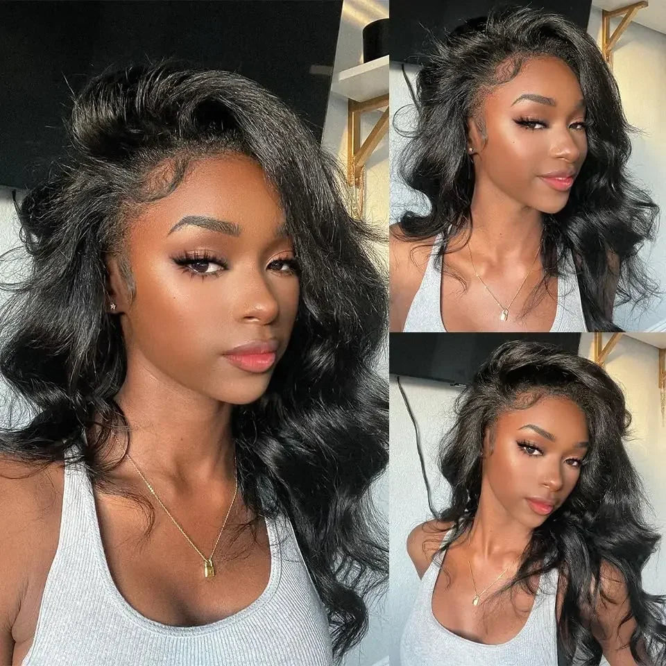 2026 13x4 Body Wave Lace Front Wig  PrePlucked BrazilianHair Lace Frontal Wigs For Women Lace Closure Wig