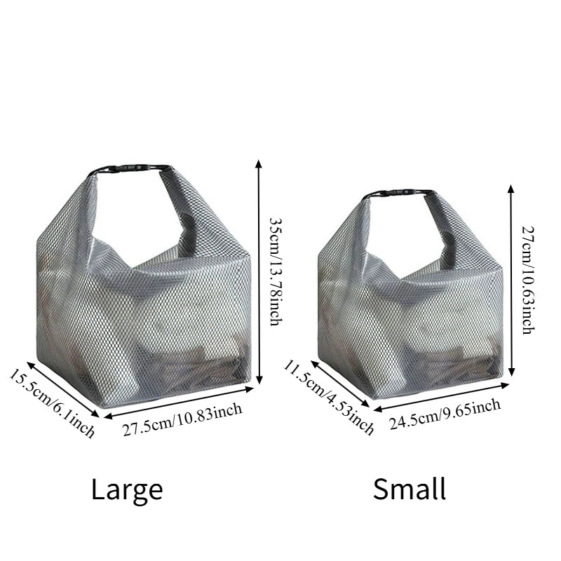 Waterproof Cosmetic Storage Bag with Buckle Portable Swimwear Organizer for Fitness Travel Swimming Drifting Outdoor Sports