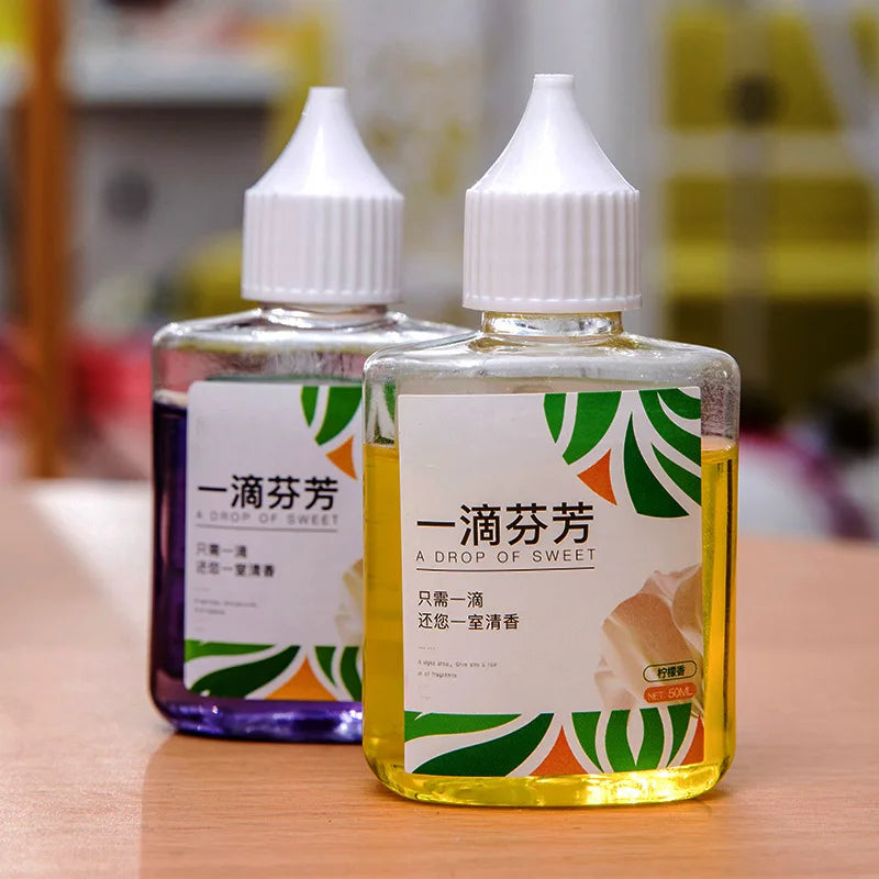 50ML A Drop of Fragrance Air Freshener Long-lasting Deodorizer for Bathroom Toilet Odor Eliminator Household Freshness Detergent