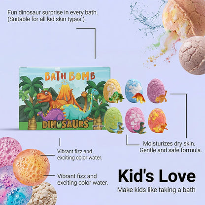 Dinosaur Egg Bath Toys Inside Surprise Toys Rich Bubble Funny Shower Relaxing Colorful Bath Experience Kids Friendly Kids Gifts
