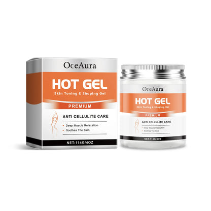 Hot Cream Firming Gel Organic Anti Cellulite Slimming Skin Tightening Stomach Fat Burning Moisturize Workout Body Massage Lotion