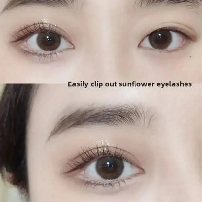 Mini Eyelash Curler Professional Multicolor Folding False Eyelashes Auxiliary Eyelash Curling Clip Beauty Cosmetic Makeup Tools
