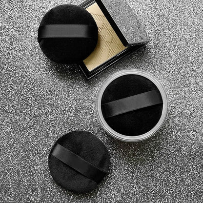 5Pcs Round Makeup Sponges Cosmetic Tools Soft Velvet Concealer Powder Puff Blender Sponges Facial Foundation Make Up Accessories