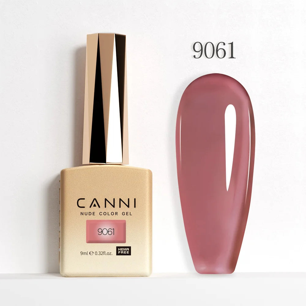 CANNI Gel Nail Polish TPO/HEMA FREE Gorgeous Christmas Red Color Winter Nails Full Coverage Soak Off UV LED Semi Permanent Gel