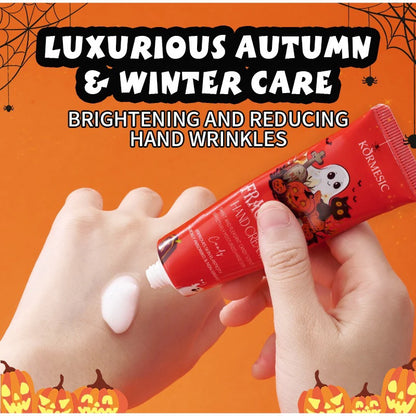 Halloween Theme Lip Balm Moisturizing And Non-sticky Lip Care Stick Fragrance nourishing Hand Cream Set Halloween Gifts