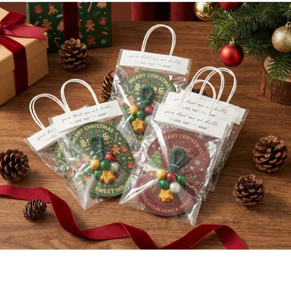 Christmas Grape Handmade Soap Gift Set Creative Gift Holiday Present Bath Body Cleansing Skin Care Scented Soap Bars Travel Size