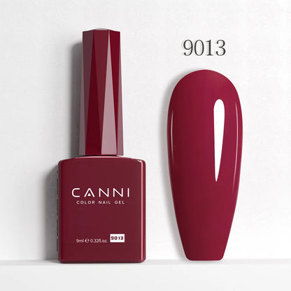 CANNI Gel Nail Polish TPO/HEMA FREE Gorgeous Christmas Red Color Winter Nails Full Coverage Soak Off UV LED Semi Permanent Gel
