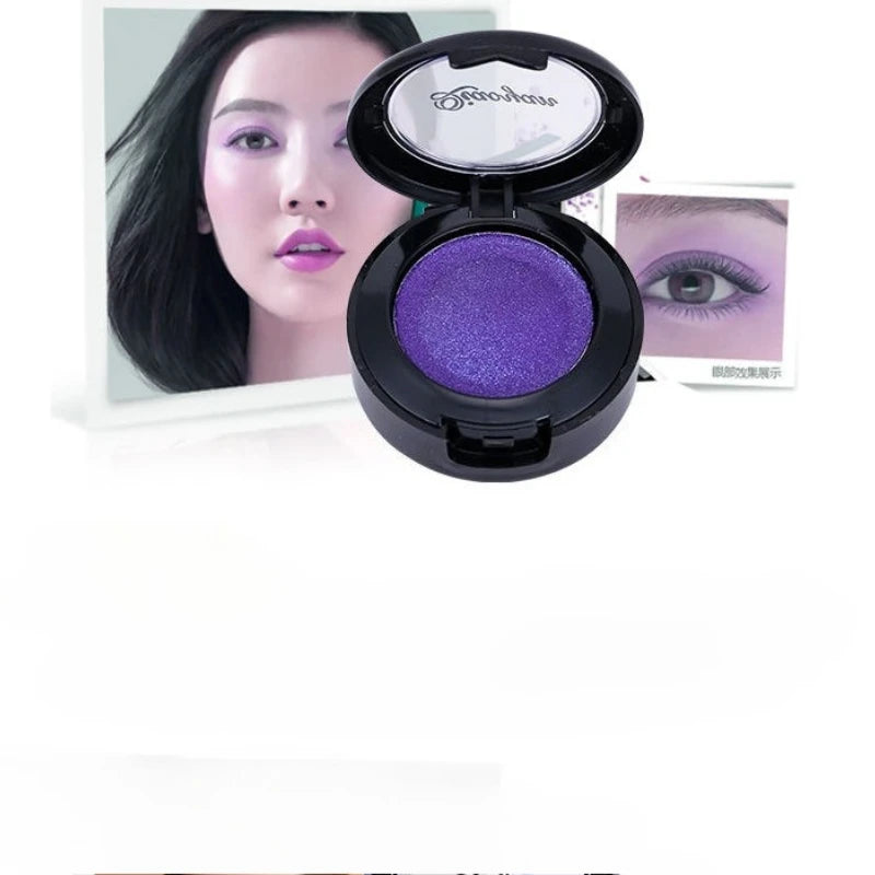 Fashion Nude Eyeshadow Makeup Matte Shimmer Eye Shadow Palette Make Up Glitter Eyeshadow With Brush Mirror 133#