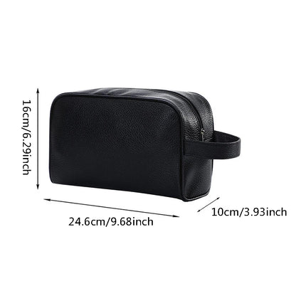 Cosmetic Bags Women Fashion Solid Color Handheld Wash Makeup Bag Ladies Portable Travel Storage Lipstick Organiser Bags