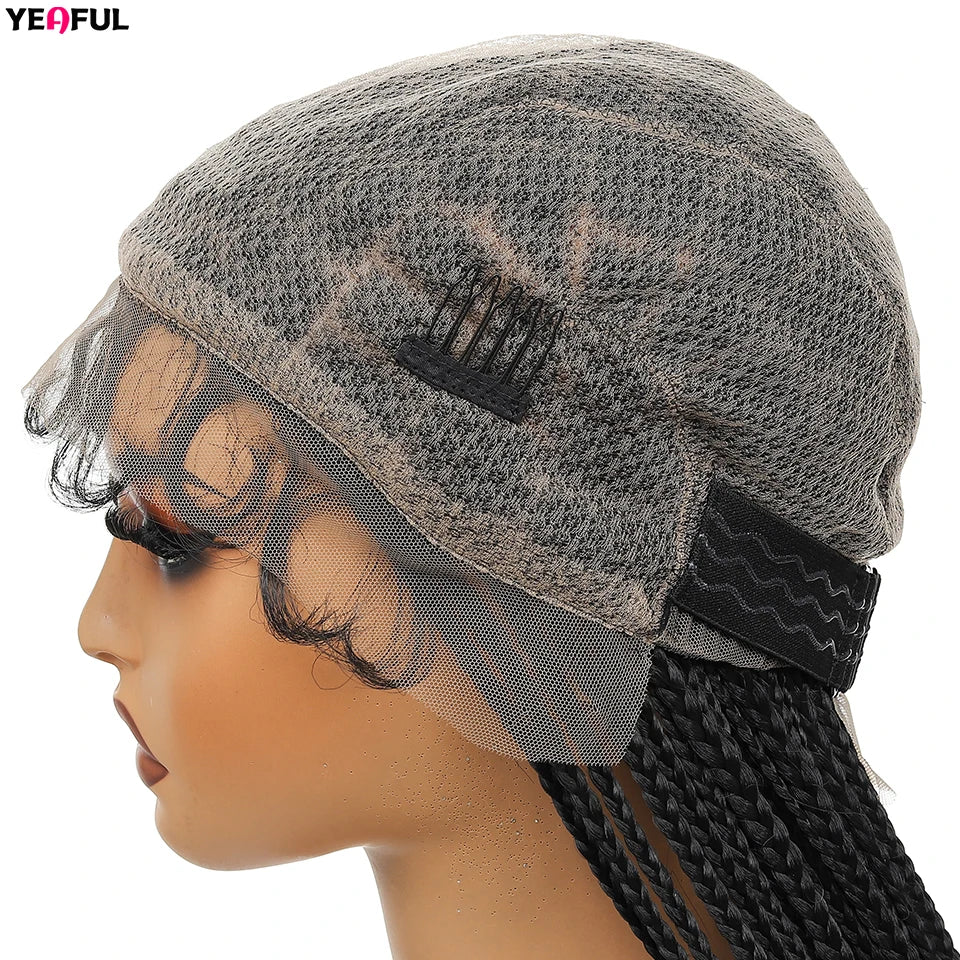 Braided Wigs Lace Front Synthetic Wig Bohemian Braided Wigs Boho Braids Wig Full Lace Braided Wigs Cheap Wigs On Sale Clearance