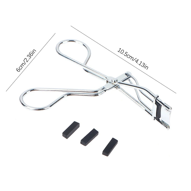 Professional Stainless Steel  Eyelash Curler Mini Partial Eye Lashes Curling Clip Eyelash Cosmetic Makeup Tools Accessories