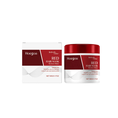 Color Boosting Conditioner Neutralizes Brass Yellow Tones Fade After Bleach Hair Dye Color Depositing Hair Mask For Red Brown