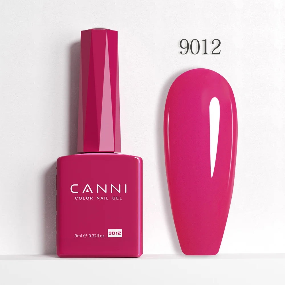CANNI Gel Nail Polish TPO/HEMA FREE Gorgeous Christmas Red Color Winter Nails Full Coverage Soak Off UV LED Semi Permanent Gel