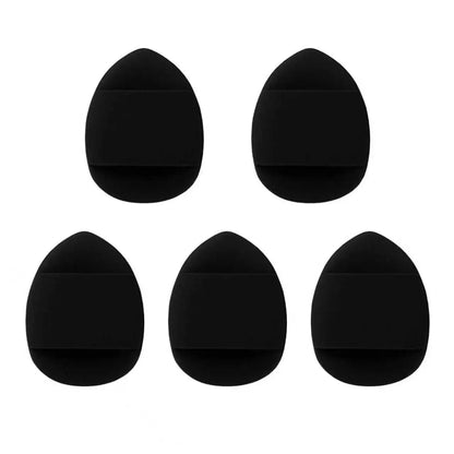 5Pcs Mini Finger Puff Foundation Small Air Cushion Powder Sponge Face Concealer Bb Cream Cosmetic Applicator Makeup Tools