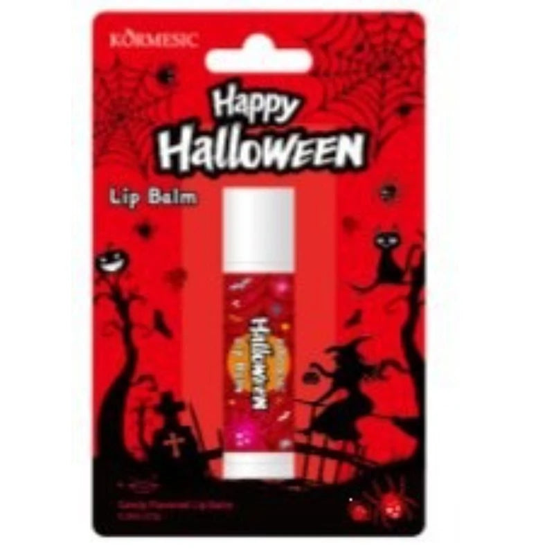 Halloween Theme Lip Balm Moisturizing And Non-sticky Lip Care Stick Fragrance nourishing Hand Cream Set Halloween Gifts