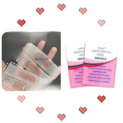 10/20Pcs Wax Strips Hair Removal Kit With Moisturizing After Wax Wipes Cooling Soothing Body Waxing For Women Men