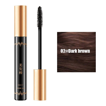 Disposable hair pen to cover gray hair, natural black hair temporary hair toner to replenish color and root without fading pure