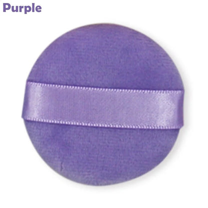 5Pcs Round Makeup Sponges Cosmetic Tools Soft Velvet Concealer Powder Puff Blender Sponges Facial Foundation Make Up Accessories