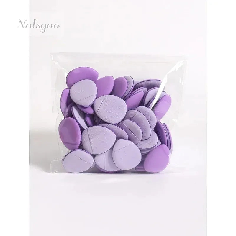 20 pcs Finger Air Cushion Sponge Powder Puff Set Makeup Foundation Concealer Blending Puff Wholesale