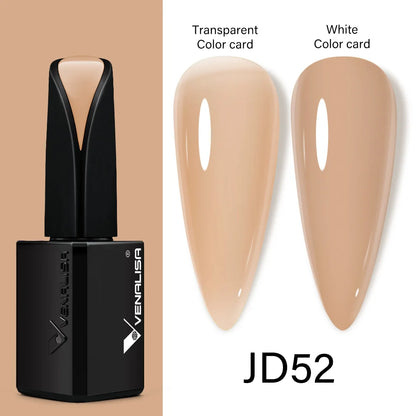 Venalisa15ML Silky Matte TPO FREE Topcoat No Cleaning Nail Lacquer Full Coverage Long Lasting Gorgeous Color Nail Varnish