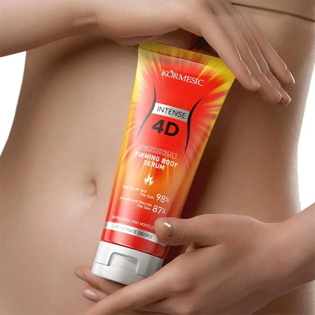 Fat Burning Weight Loss Cream Reduce Loose and Crepey Skin Firmness Reduce Cellulite Appearance 4D Body Firming Essence