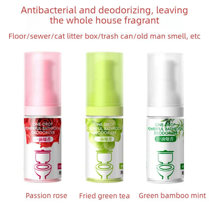 1/2/3Pcs Toilet Sterilization Deodorizer Odor Removal Fresh Toilet Aromatherapy Air Freshener for Floors Sewers and Trash Cans