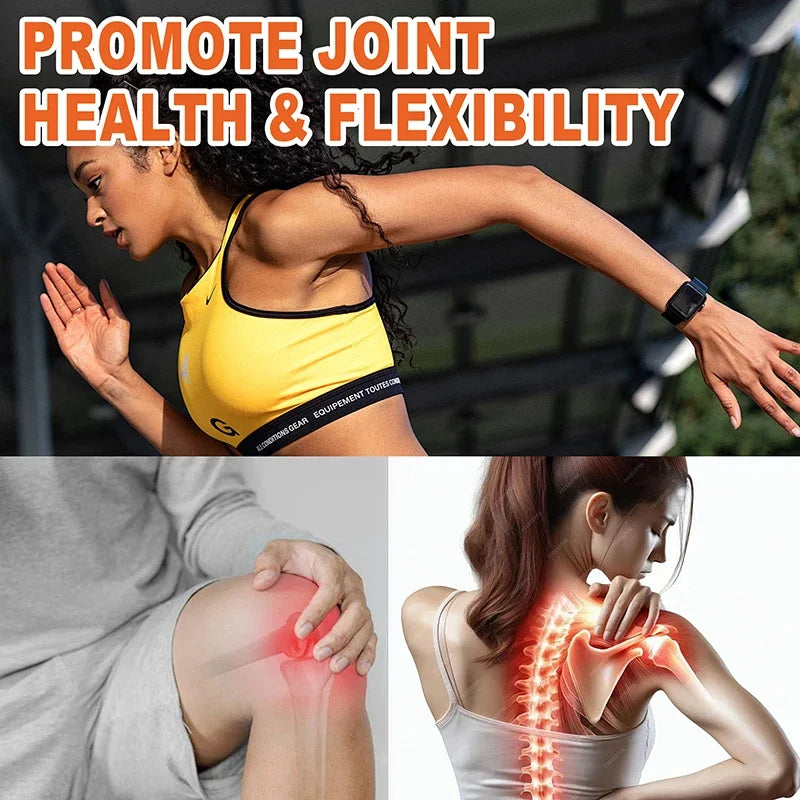 Triple Action Joint Collagen with Type II Collagen - Relieve Stress, Control Bone and Joint Inflammation, Enhance Immunity