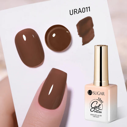 UR SUGAR 15ml Gel Nail Polish Neon Blue Red Green Pastal Nude UV/LED Soak Off No Wipe Nail Gel Polish Suitable For Summer Autumn