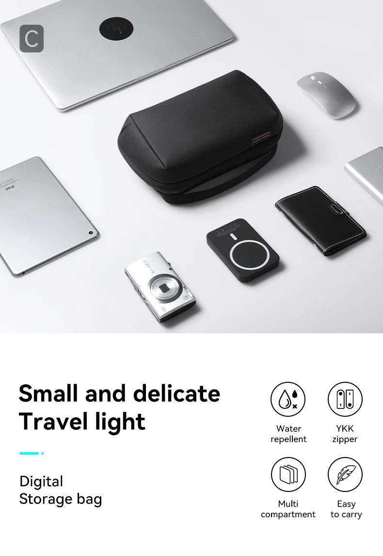Mark Ryden Portable Cable Digital Storage Bags Organizer Travel Organizers Charger Plug Cosmetics Storage Bag Waterproof