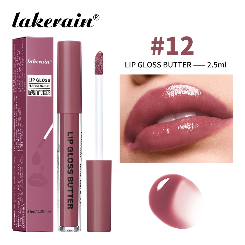 Glossy Non-stick Cup Lip Gloss Moisturizing Mirror Lipgloss Lasting Color Plumping Lip glaze Dye Lip Liquid Makeup For Women