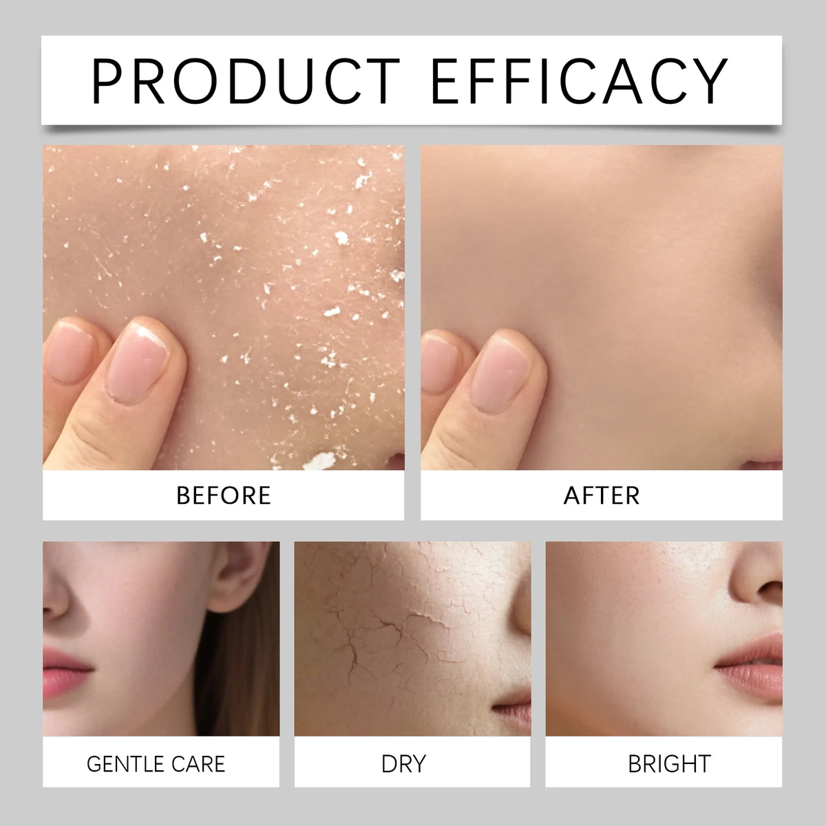 PAULINE PESERY Moisturizing Facial Essence, Gentle Cleansing, Nourishing & Hydrating Serum, Refreshing Non-Sticky Smooth Texture for Daily Face Skincare